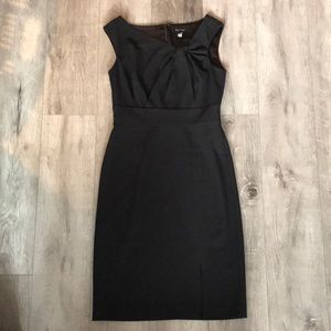White House Black Market Black Work Dress